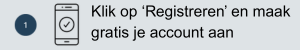 1 Registreer